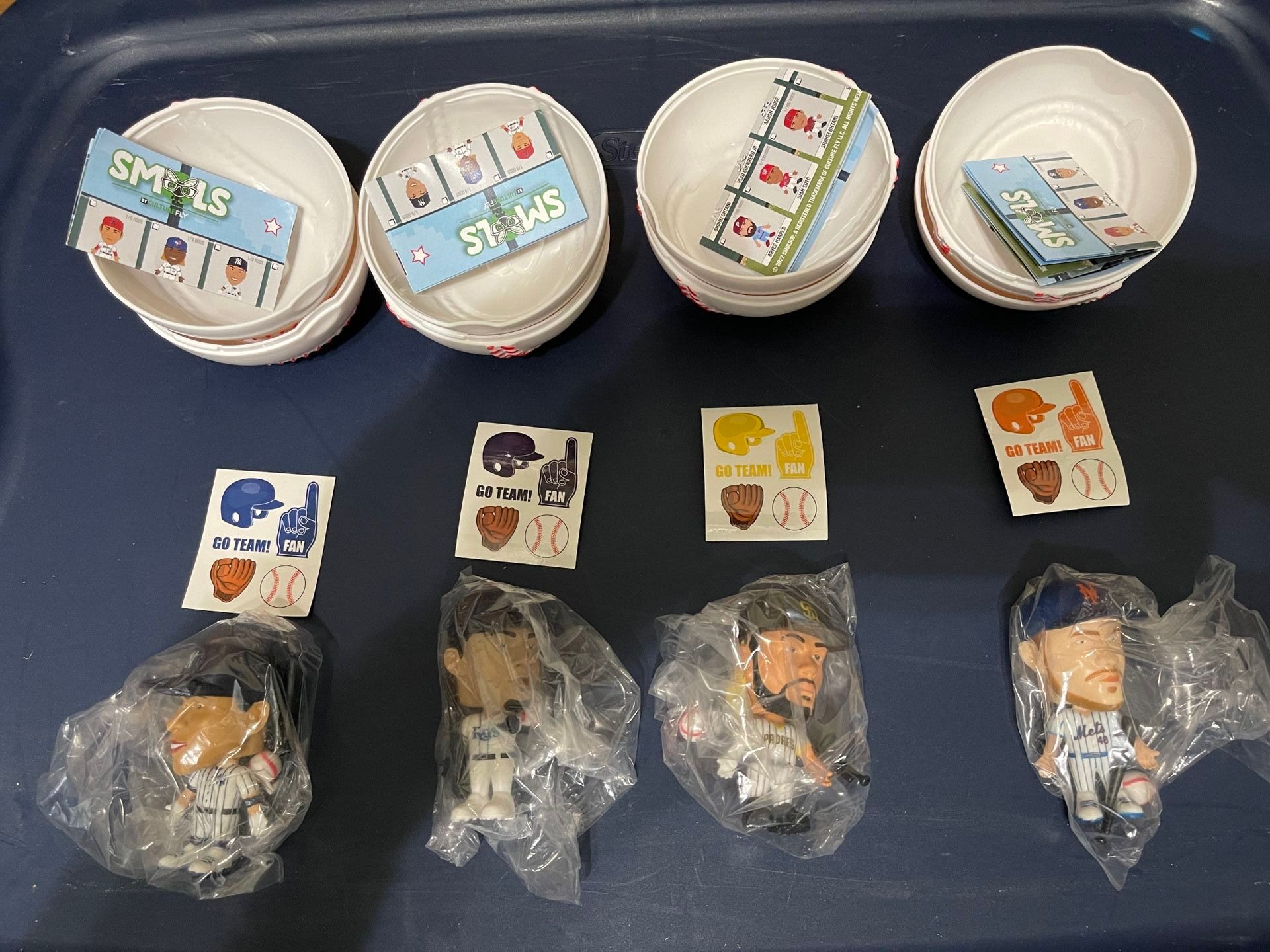 2022 MLB Smols Baseball Superstars Figures Series 1 And 2