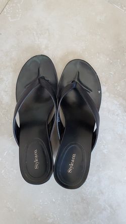 Leather 6.5 size lady slip on