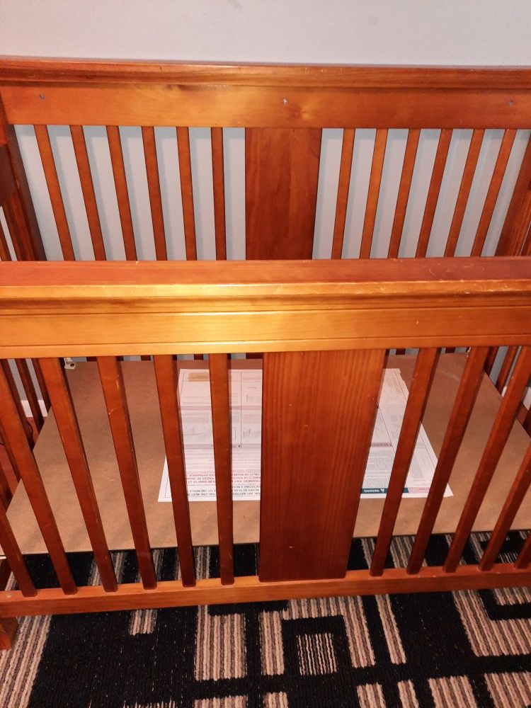 Used Wooden Baby crib