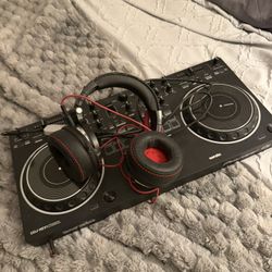 Dj Set And Headphones