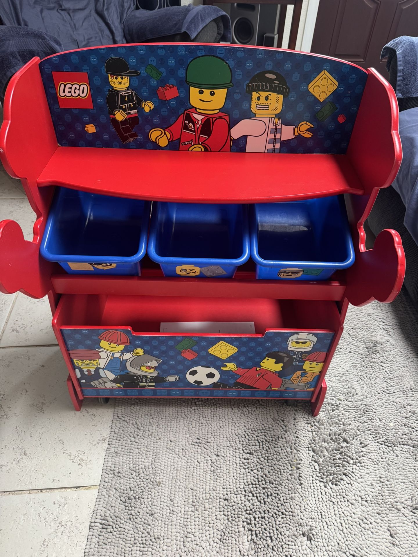 Lego Exclusive Classic Playtime Storage Unit (used) Very Rare