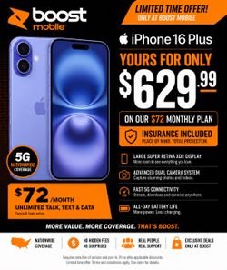 iPhone 16 plus