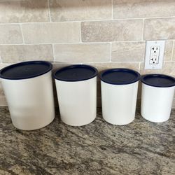 Tupperware Canisters 