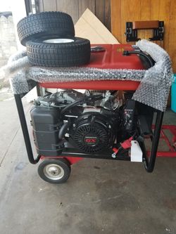 DAYTON PORTABLE GENERATOR 6500 WATTS ,GAS . NEW