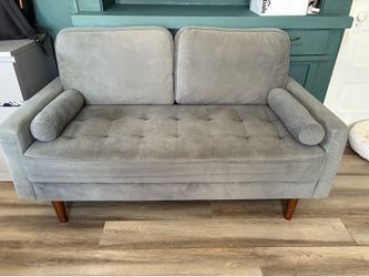 Gray sofa