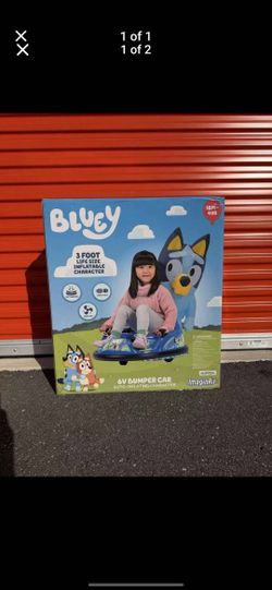 Bluey Ride On Bumper Car