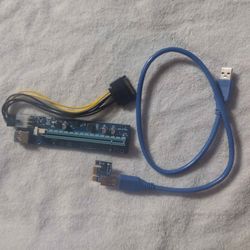 New FebSmart Express PCI-E 1X to PCI-E 16X Riser Card