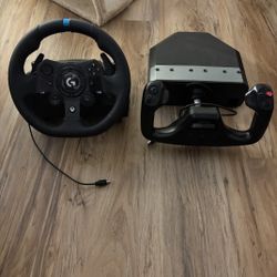Logitech G923 & Logitech Flight Yoke System