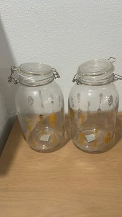 Utensil decor glass vases