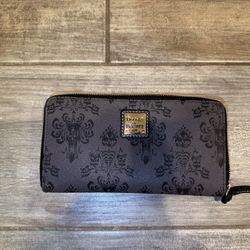 Disney Dooney and Bourke Haunted Mansion Wallpaper Wallet
