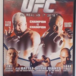 DVD UFC 44  Ultimate Championship Undisputed Ortiz Couture Sylvia