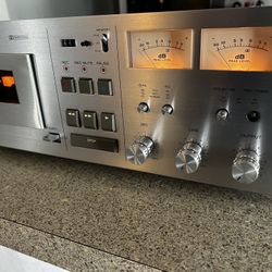 Vintage Teac Stereo Cassette deck tape player Old School Deck 70s
