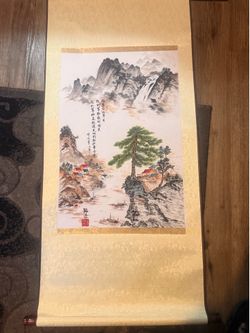 Authentic Chinese scroll painting