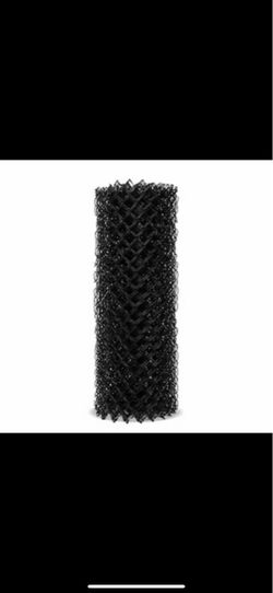 300 Linear Ft 4’ Black Chain Link Fence