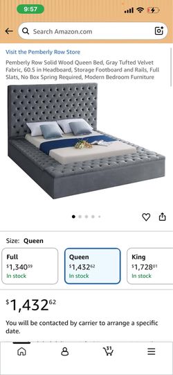 Queen size platform clean no mattress included