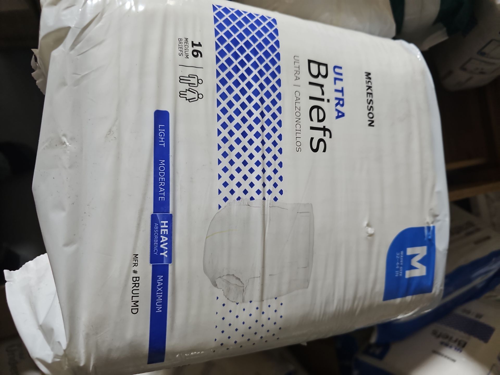 Mckesson Ultra briefs size small ,medium ,large , extra large incontinence adults wears ,load lite to heavy