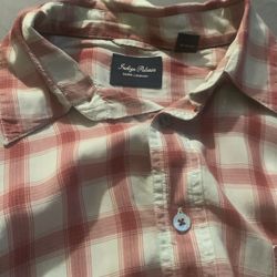 Red Button Down shirt