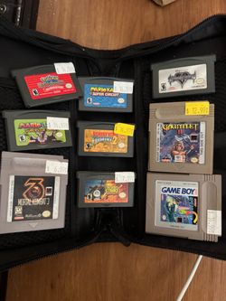 (20 for all together) Game boy Games with Case must take all together