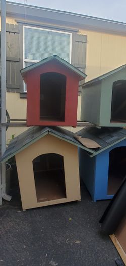 Casitas De Madera Diferentes Tamaños Y Empiezan De 50 Para Arriba