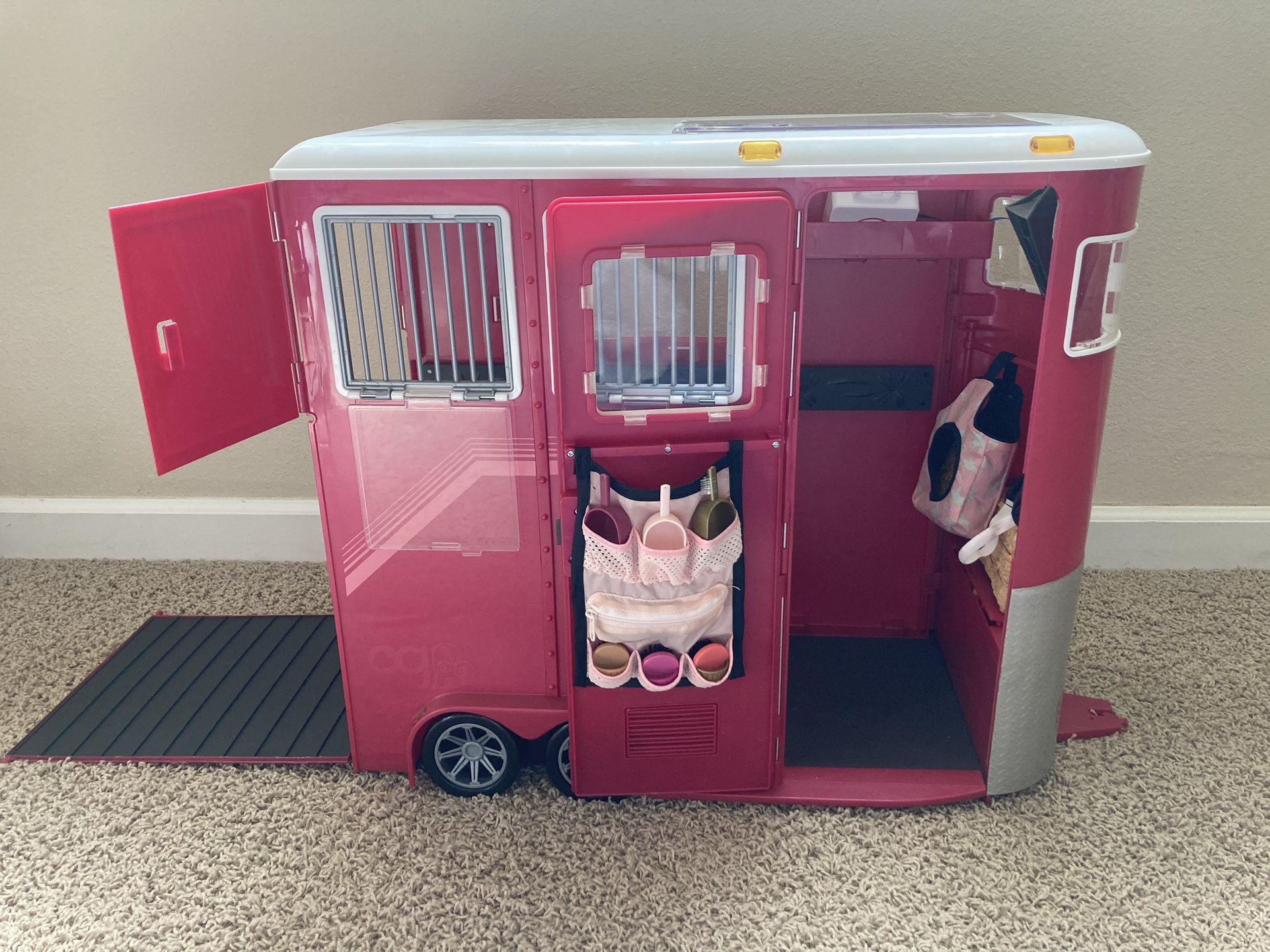 My Life Doll Horse Trailer & Horse 