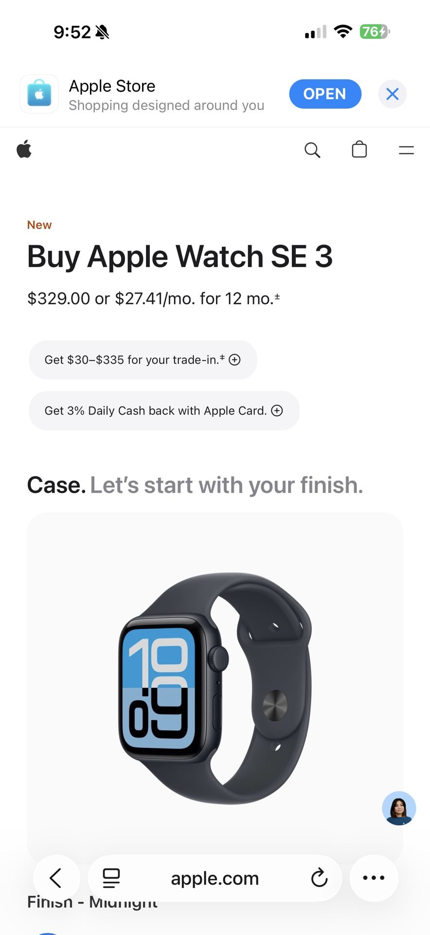 ***Apple Watch SE ***