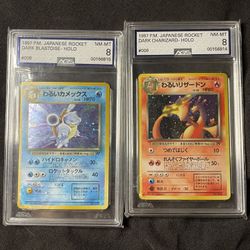 Dark Charizard & Dark Blastoise