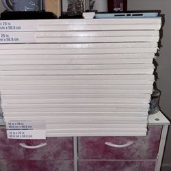 Six 2-pack 16inx20in Canvases