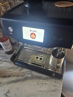 Breville Dual boiler the Oracle Touch Espresso Machine Damson Blue