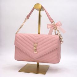YSL Light Pink Crossbody 