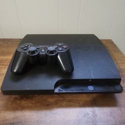 Sony Playstation 3 Slim With Remote SEE Description