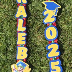 Super Mario Graduation Lei