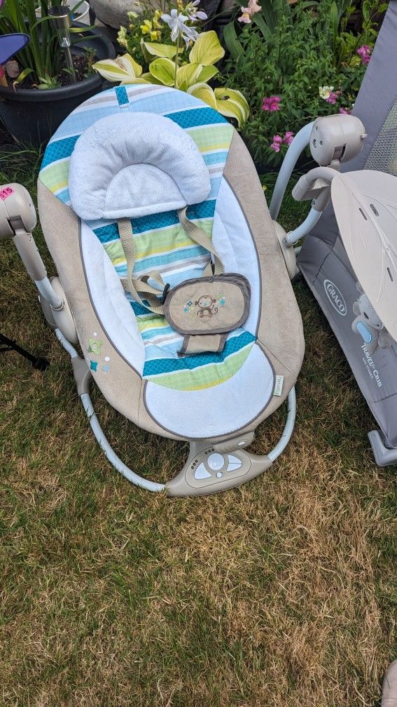 Travel Fold Up Infant Swing