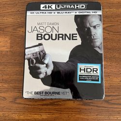 Jason Bourne 4K No Digital Code