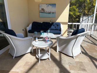 Patio sofa and loft chairs