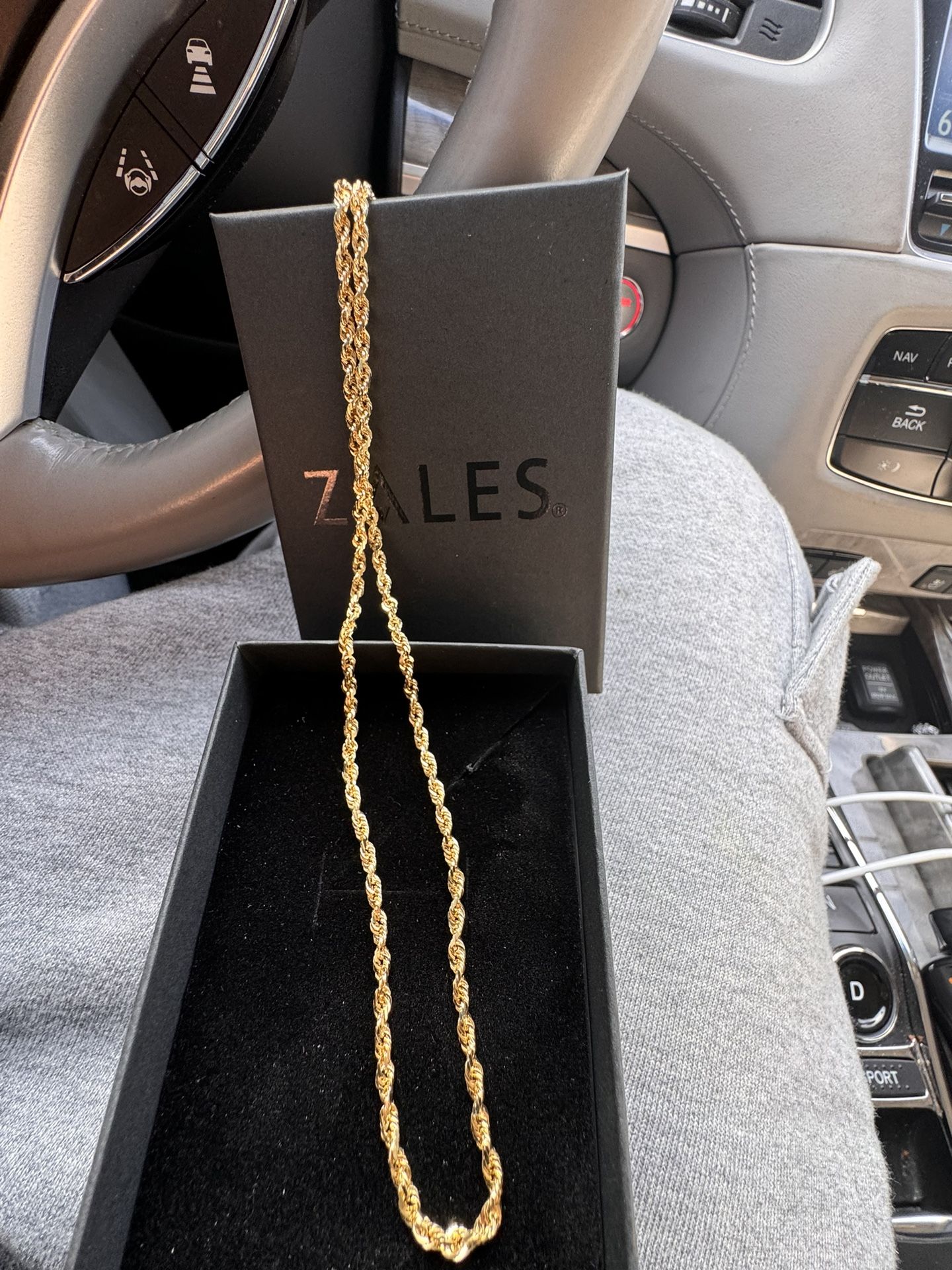 Gold 14k 023 Rope Or Chain.