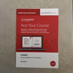 WebAssign Code for Calculus, 9th Edition