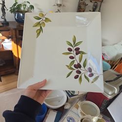 Set Of 10 Plates 5 Large And 5 Small