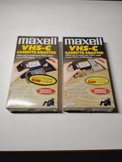 Maxwell VHS-C cassette adapter