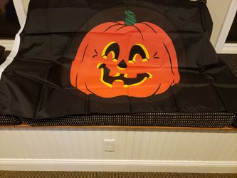 3 x 5 Halloween Pumpkin Flag