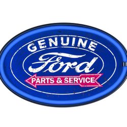 Ford Motor Garage Workshop Neon Sign 