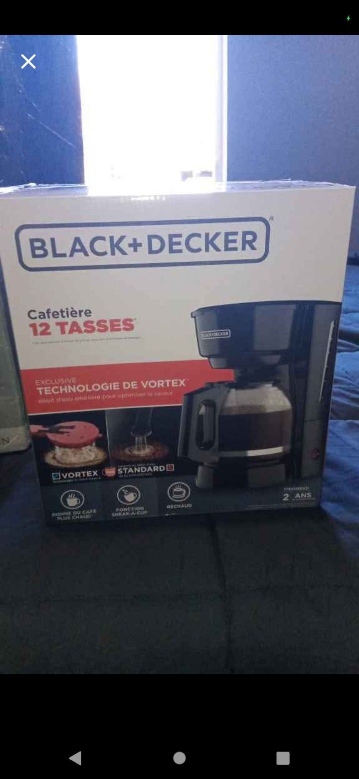 Black N Decker Coffee Maker 