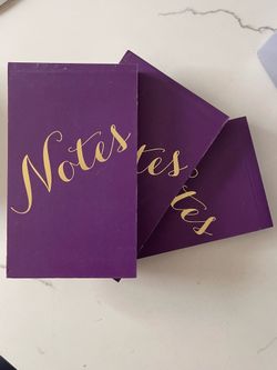 (NEW) small notepads (3 different styles)