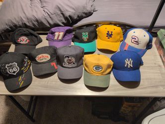 Hats $5 each or $40 for all
