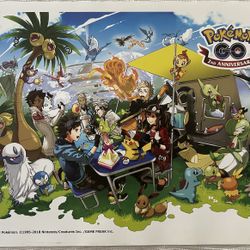 Pokémon GO 2nd Anniversary Official Poster (2018)