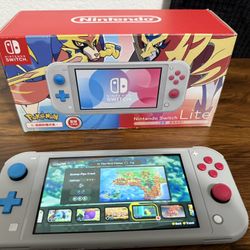 Nintendo Switch Lite Sword & Shield Special Edition 