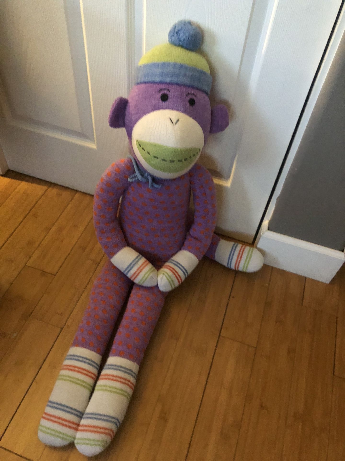 Sock Monkey Plush