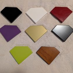 8x Diamond Shaped Drink Coasters - Buy It Here