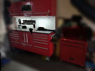 Automotive Toolboxes w/ various tools