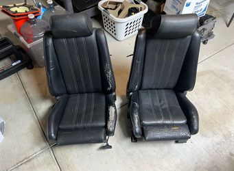 BMW E30 Sport Seats Perforated Vinyl 318is 318i 325i 325e