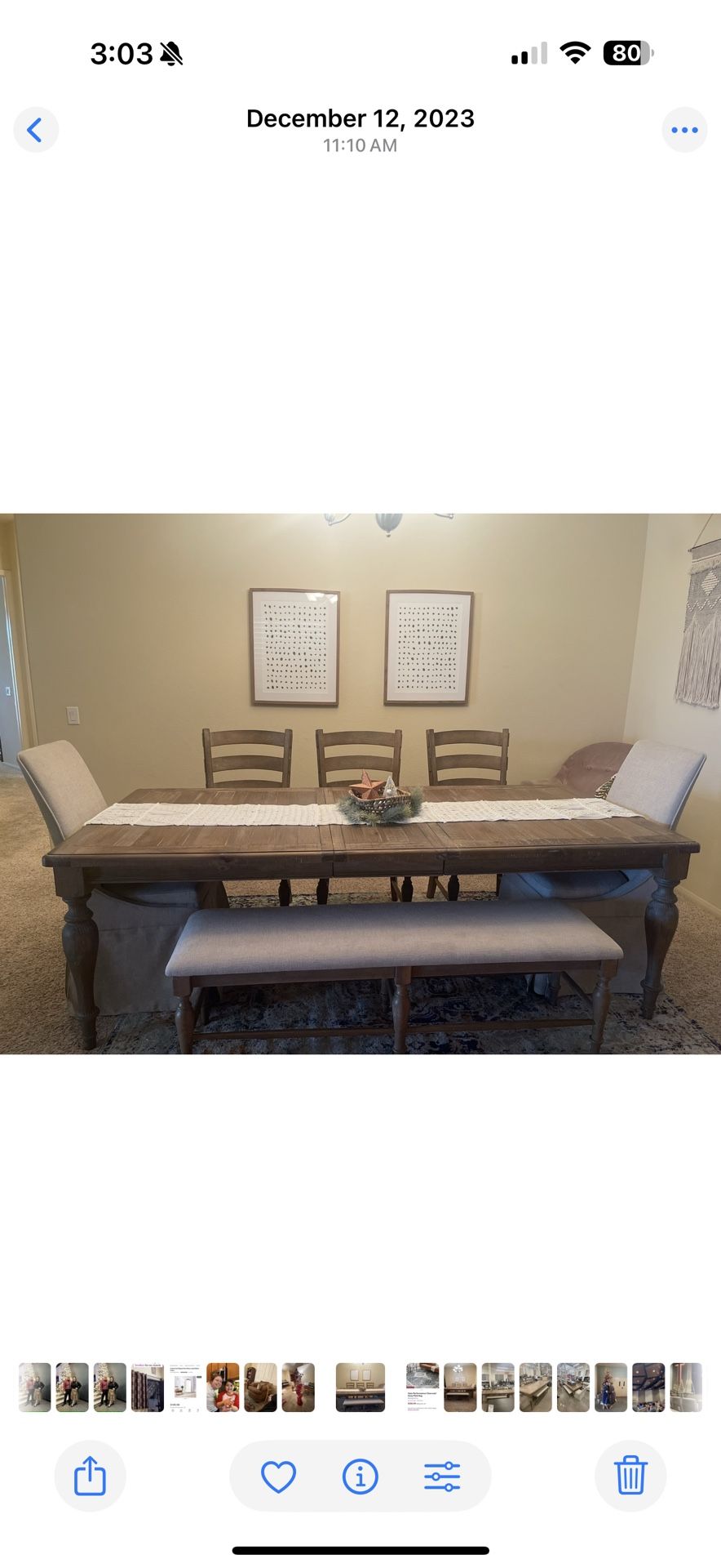 Farmhouse Dinning Set